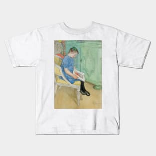 Anna-Johanna by Carl Larsson Kids T-Shirt